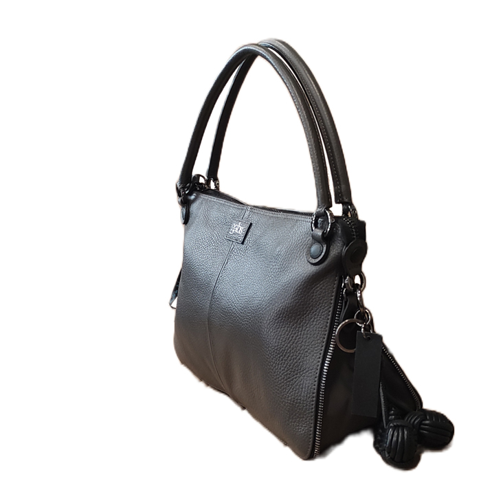 GABS BORSA G14 EDGY BALLS M GRIGIO LAVA - immagine 2