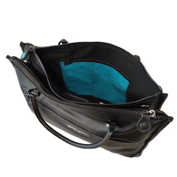 GABS BORSA UFFICIO G10 DUO L NERO - immagine 5