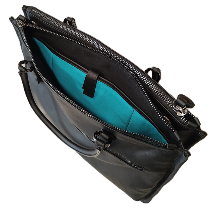 GABS BORSA UFFICIO G10 DUO L NERO - immagine 2